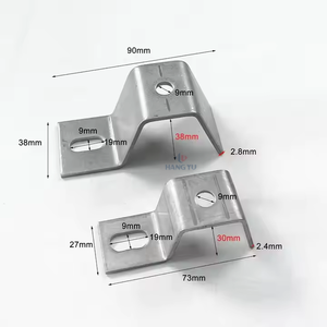 Staffa in acciaio inox SS304 Z supporto per parete in pietra modello 3D Design staffa di fissaggio per il sistema di rivestimento in pietra - Product Image 4