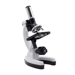 Microscopio biológico monocular portátil 1200X de alta precisión LED para laboratorio de ciencias educación de estudiantes