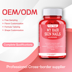 Oem odm תווית פרטית תוספת יופי משנה ויטמינים מקדם שיער מסמר עור בריא קולגן