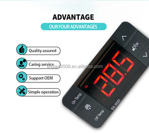 Personalización de fábrica Termostato exterior Calefacción de refrigeración de alta potencia para controlador de temperatura del refrigerador - Product Image 3