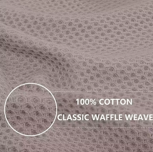 100% Cotton Waffle Kitchen Cleaning <strong>Towels</strong> Quick-Dry Sustainable Wash Cloth <strong>Towel</strong> Sets 34*34cm for Kitchen <strong>Bulk</strong>