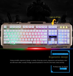 キーボードとマウスのセット1600dpiキーボードマウスコンボパックゲーマーSFG700UUキーボードマウスコンボ - Product Image 4