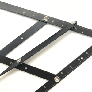 Vàng tỷ lệ la bàn Cai Trị microblading lông mày pmu Stencil thiết kế hình Xăm Định hình công cụ Lập Bản Đồ vị trí Cai Trị cho Thẩm mỹ viện - Product Image 6