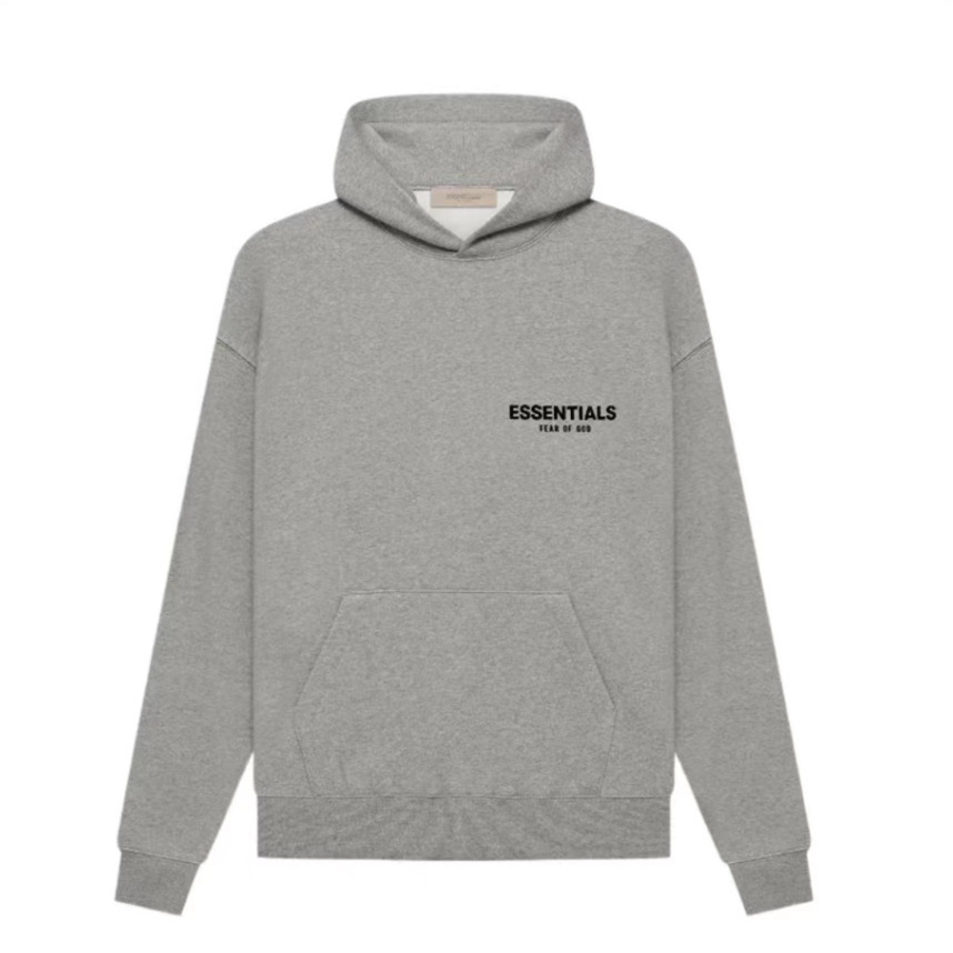 Sudadera con capucha gris