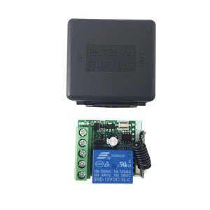 HF-Sender 433 MHz Fernbedienungen mit drahtlosem Fernbedienung schalter DC 12V 1CH Relais Empfänger modul