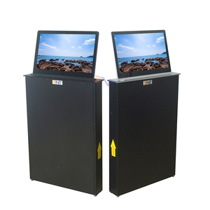 17.3&quot; Hidden Desk Retractable Motorized Pop up <strong>Computer</strong> Mechanism LCD Monitor Lift for Paperless Conference <strong>System</strong> - Product Image 5