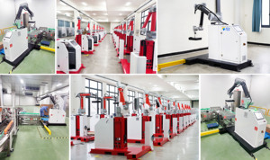 Braccio impilabile automatico Cobot Stacker Pick Up cartone pallettizer Robot palettizzazione sistema - Product Image 4