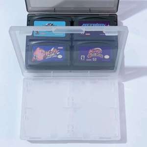 Fabrika satış 4 in 1 saklama kutusu ile dört ücretsiz İngilizce dil Video oyunu kartuş için game Boy Advance - Product Image 4