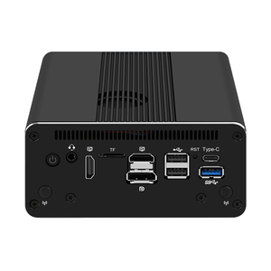 A buon mercato N100/N200/N305 2 * DDR5 4*2.5G Lan SFP X86 Router Console Pfsense Firewall Mini PC nuovo Computer di rete - Product Image 1