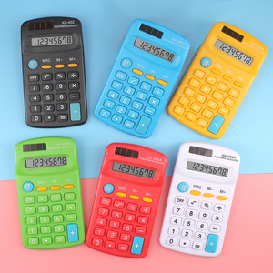 Calculadora portátil de 8 bits para estudiantes, Mini Calculadora de color a la moda, al por mayor, alta calidad, regalo - Product Image 1