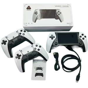 Trend ing Portable Video Game <span class=keywords><strong>Player</strong></span> 4,3 Zoll <span class=keywords><strong>HD</strong></span> Hoch empfindliche 3D-Wippe für Arcade Classic Handheld Geschenks pielzeug M25 Spiele konsole - Product Image 1