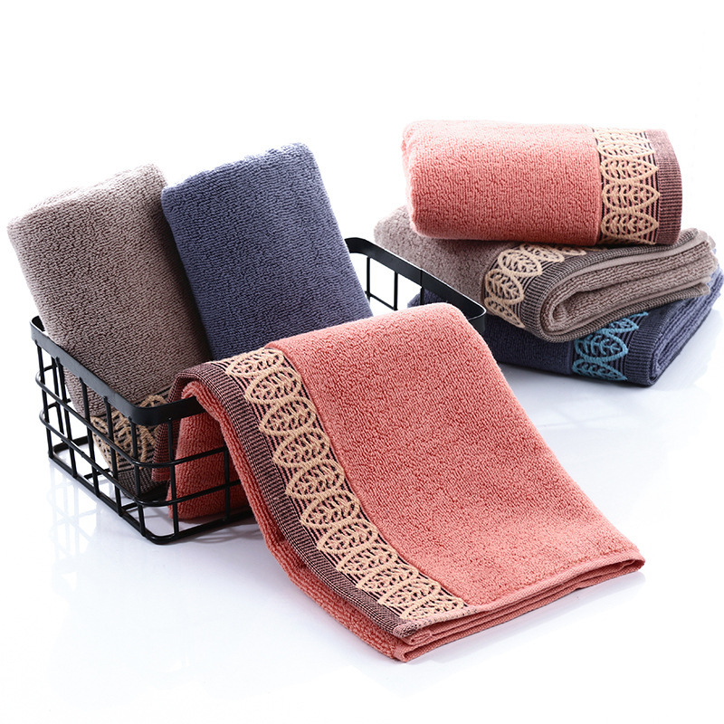 Supplier Luxury OEM Wholesale Terry 100% Cotton Sports Towe Bath Towel Hand Towel Set