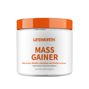 LIFEWORTH OEM GMP Sport-Supplementspulver für Fitnessstudio metabolische seriöse Muskelmasse-Gewinner Proteine Gewichtszunahmesupplements - Product Image 1
