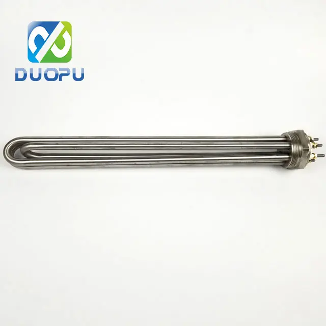 Duopu Custom 12v Electric Resistance Immersion Solar Water Heater with Screw Plug for Liquid Heating