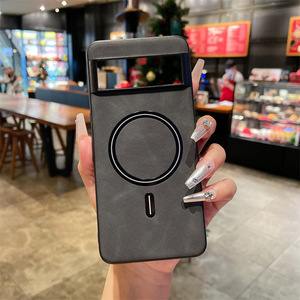 เคสหนังแบบชาร์จไร้สายแบบแม่เหล็กสุดหรูเคสโทรศัพท์มือถือสำหรับ Google Pixel 9 8 Pro 7A 8A - Product Image 5