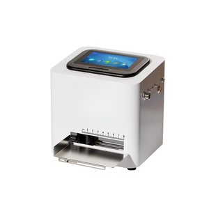 12,7mm Tischplatte Intelligenter statischer Tinten strahl drucker Automatischer Stempel Tabletop Handheld Batch Code Codier maschine
