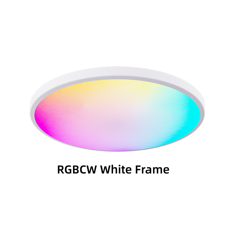 Marco blanco RGBCW