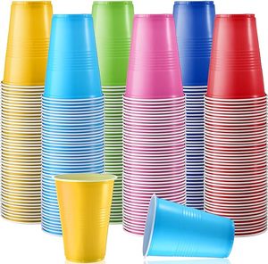 12, 16 oz fabrika PP kırmızı plastik bardak tek kullanımlık plastik bardaklar olaylar ve günlük kullanım için yeniden kullanılabilir plastik bardak - Product Image 2