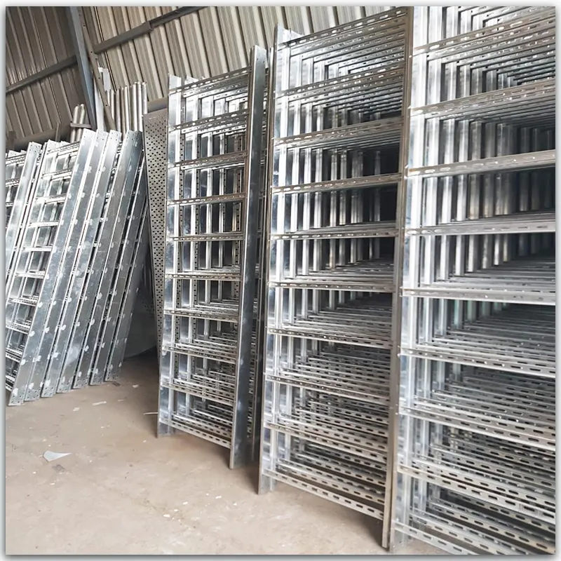 Factory Supply Cabling Management System Solution Pre-Galvanized Steel Ladder Cable Tray Manufacturer