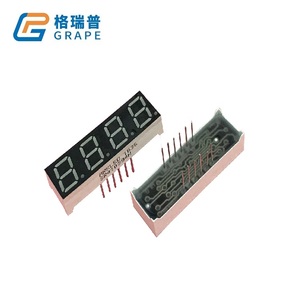 A Tailored 0.39-inch 4-digit Seven-<strong>segment</strong> LED <strong>Display</strong> Available in White, Red, Blue, Green, and Yellow Hues - Product Image 5