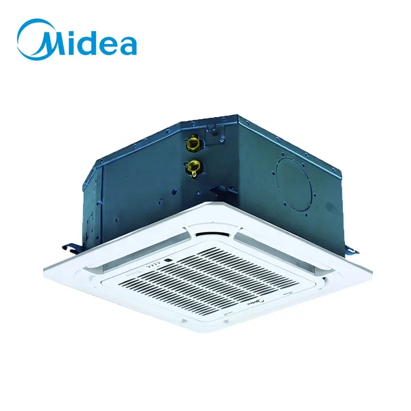 Midea unità orizzontali ventilatore a parete a soffitto riscaldamento e raffreddamento montato canalizzato mini split aria condizionata condotto 4 tubi fan coil