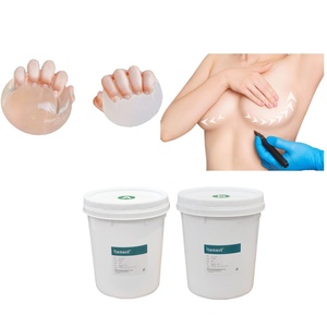 Penjualan terlaris 1:1 dua komponen bahan baku lembut elastis bantalan payudara prostesis pembesaran payudara Gel silikon implantasi - Product Image 3