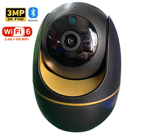 Sunisee-Cámara de seguridad inteligente para interiores, 2K, 360 grados, doble banda, wifi, función de inclinación, CMOS para monitoreo de mascotas, seguridad del hogar - Product Image 5