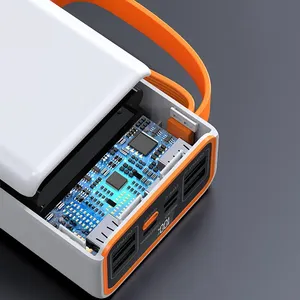 Power Bank 50000mah Pd 66w Portable Pd 22.5w Super Fast Charging Quick Flash Charge Power Bank High Capacity 5 <strong>Output</strong> 3 <strong>Input</strong> L - Product Image 6