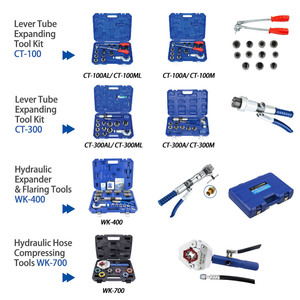 CT-100 A/<strong>M</strong> Imperial or Metric Lever Tube Expanding Tool <strong>Kit</strong> 7 11 Heads CT-100AL/ML 10mm 28mmm <strong>O</strong>.D.Tubing Hydraulic Tube Expander - Product Image 6