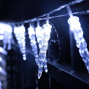 10M24L Low Voltage LED Ice Pick Light 8 <strong>Function</strong> Light <strong>String</strong> 16cm Stalactite Pendant Decorative Light <strong>String</strong> - Product Image 1