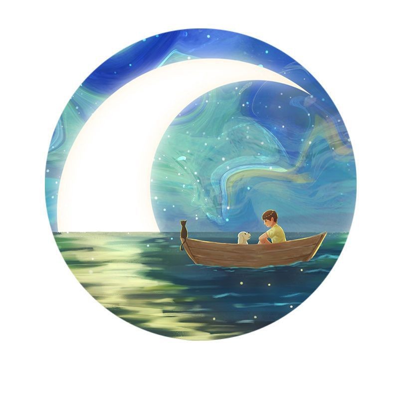 Bouton de chargement modèle C-Brave Heart-Night Light