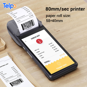 Telpo yeni varış taşınabilir yazıcı POS kablosuz Android POS terminali baskı nakitsiz ödeme kart okuyucu <span class=keywords><strong>M1</strong></span>