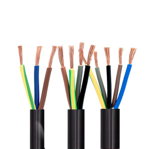 Çok iletken kraliyet kordon esnek kablo RVV 2 3 4 5 çekirdek 0.75 1 1.5 2.5 4 6 MM elektrik kablo tel güç kablosu - Product Image 1