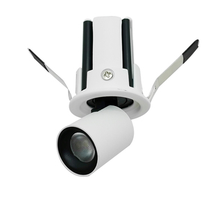 Ticari Mini Led Downlight Cob Led Downlight ayarlanabilir gömme aydınlatma çerçeve - Product Image 1