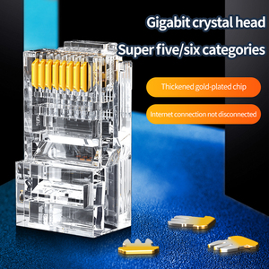Cat5e Cat6 8P8C以太网UTP RJ45网络电缆插头连接器 - Product Image 2