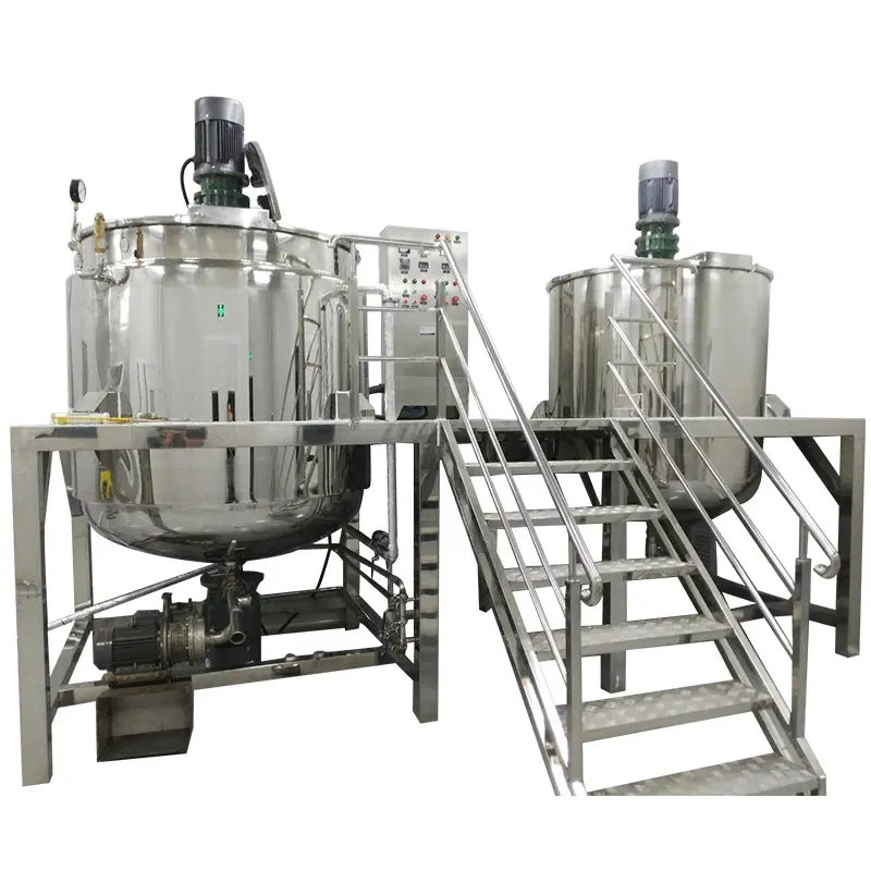 Chemische Mengapparatuur Homogenisator Mixer Vloeibare Zeepreactor Vloeibaar Wasmiddel Makende Machine Wasmiddel Mengtank