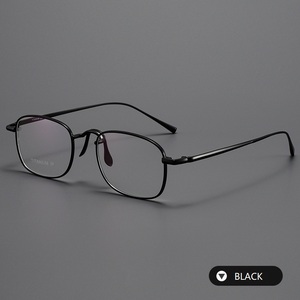 Optik göz gözlük için K-45 saf titanyum Ultra hafif gözlük çerçeve Unisex Oval şekil gözlük Danyang fabrika yüksek kalite - Product Image 2