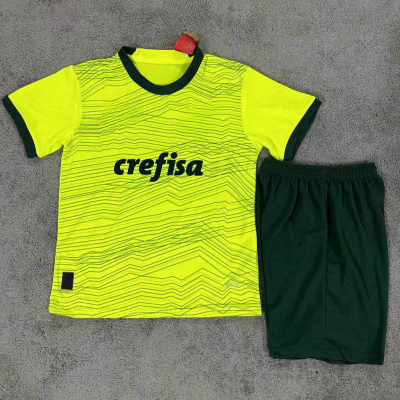 Brasil Club de fútbol Niños Uniforme de fútbol Set Tailandia Calidad Niños Fan Fútbol Jersey Set