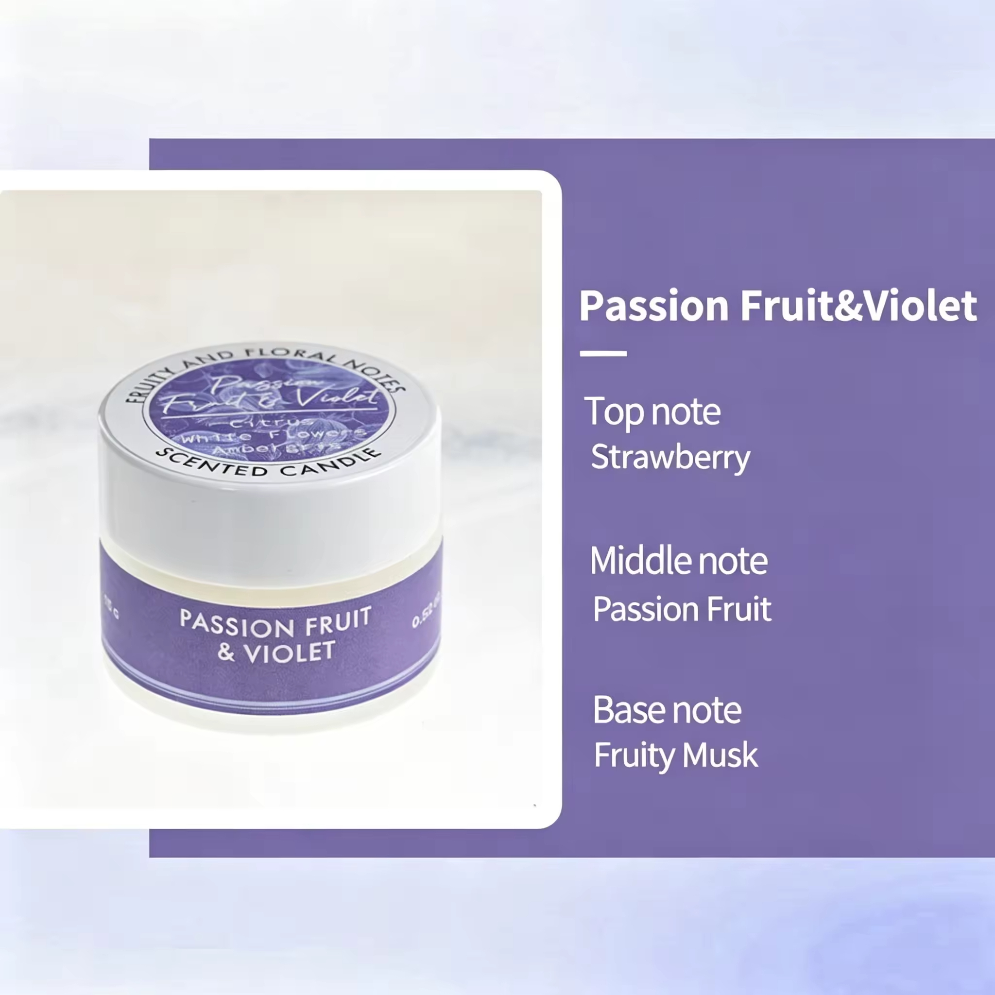 Passion Fruit and Violet
