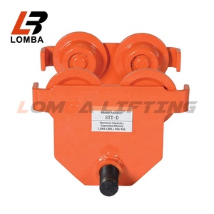 Manual Plain <strong>Trolley</strong> Hand Push Track Roller I Beam Plain <strong>Trolley</strong> for Industrial Filed - Product Image 3