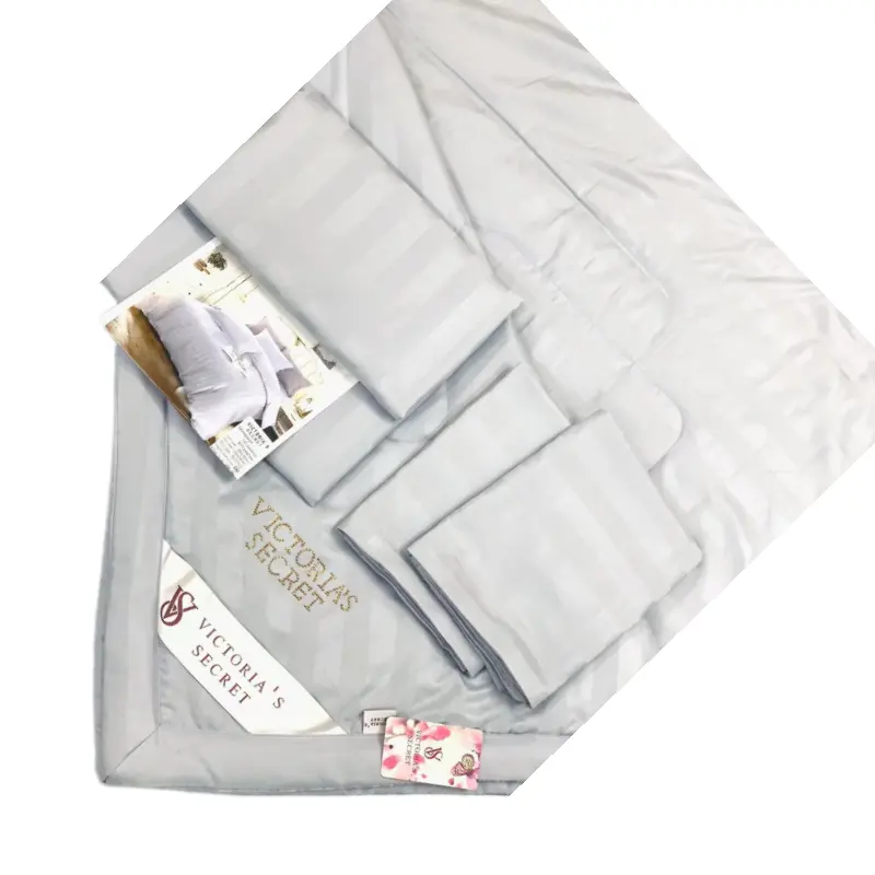 Wholesale Cheap Price Chinese High quality 100% pure cotton summer blanket Duvet Set 4 pieces