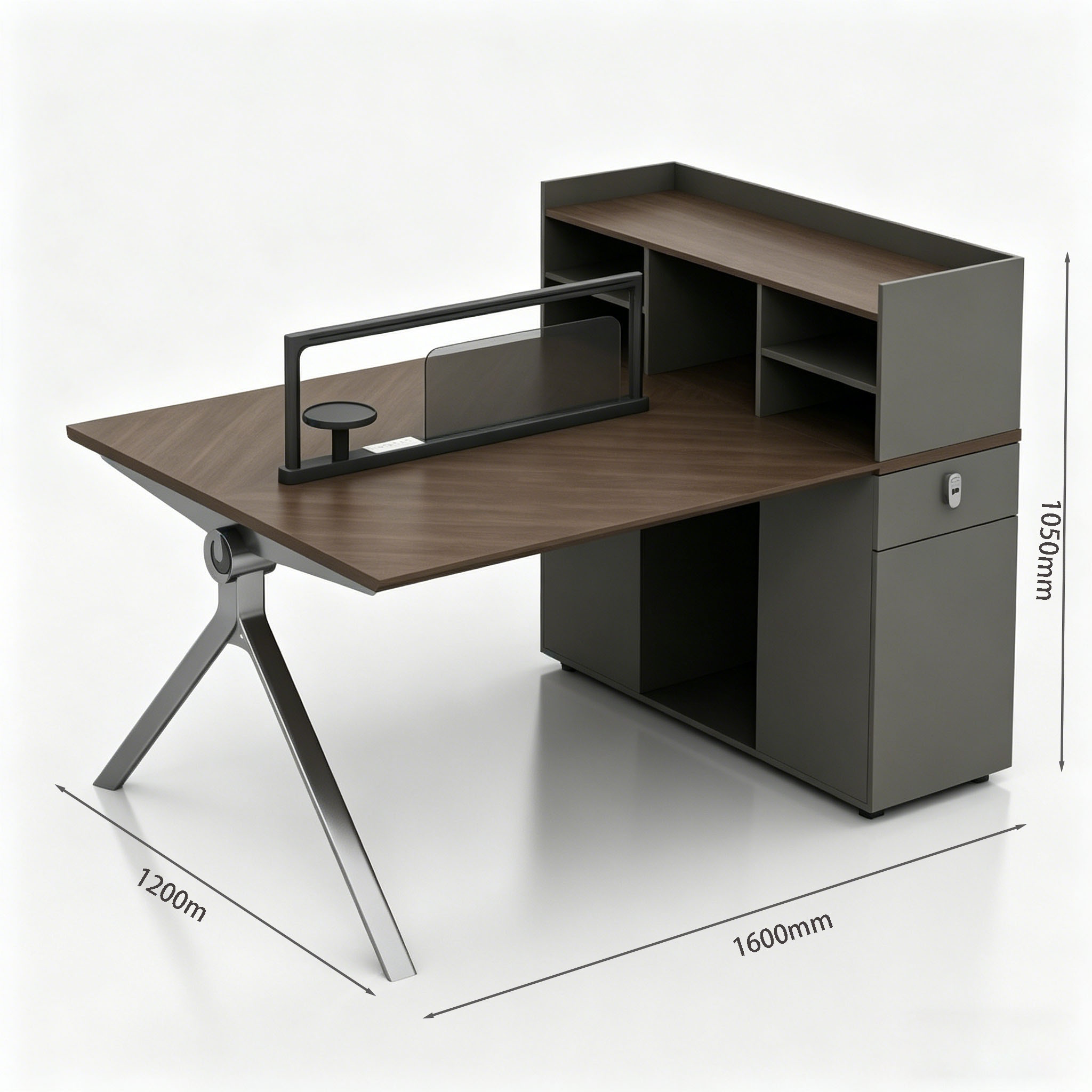 Bureau 2 places