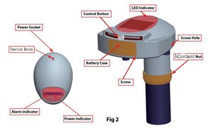 Leistungs starke Sirenen werden am Pool-und Innenpool-Alarmsystem ausgeblendet - Product Image 3