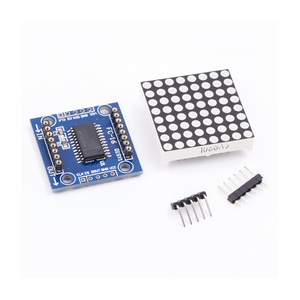 1-Bit MAX7219 Gitter modul Steuer modul Punkt modus LED-Anzeige modul - Product Image 1