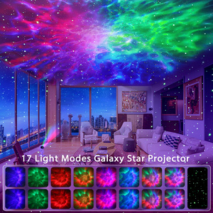 Modern 3D astronot Galaxy LED gece lambası renk değiştiren yıldızlı gökyüzü uzaktan kumanda ABS göz koruması için bebek odası odası - Product Image 6