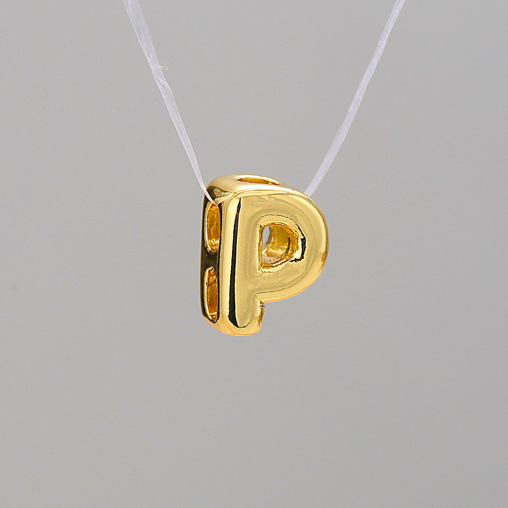 Gold-P(Single Pendant No Necklace)