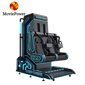 9D VR 2 Seater Vr Machine Indoor Amusement Equipment <strong>Robot</strong> Controlado Airbus Flight <strong>Simulator</strong> 9D Visual Reality Game - Product Image 3