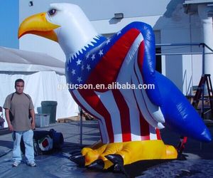 Bán buôn tùy chỉnh quảng cáo Inflatable Bald Eagle động vật/Inflatable Mỹ EAGLE để bán - Product Image 4