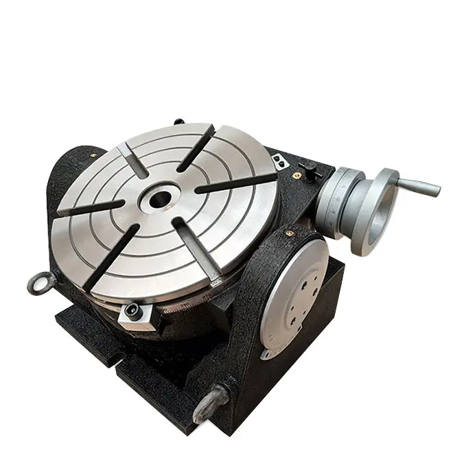 Mesa giratoria inclinable Universal TSK320 Mesa giratoria inclinable/máquina de torno Motor Aleación de acero Producto caliente 2019 Plata