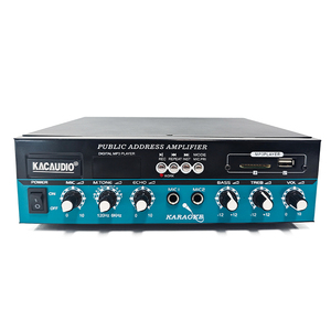 60w Constant Pressure Attack and Release Home <strong>Audio</strong> Mini Bt <strong>Amplifier</strong> with 2-channel Microphone <strong>Input</strong> - Product Image 3